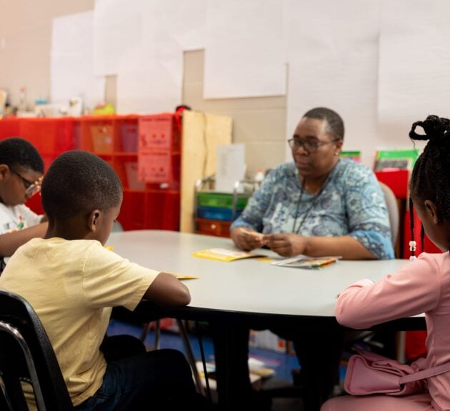 teaching sessions with children